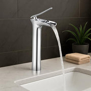 Plantex Pure Brass Basin Mixer Tap Hot & Cold/Single Lever Pillar Tap for Wash Basin/Water Tap/Deck Mount-(PVD Choco)