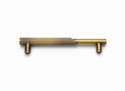 Plantex Main Door Handle/Stainless Steel & Aluminium Door Handle/600mm Pull-Push Handle for Home/Office/Hotel - Pack of 1 (DTMD-409, Brass Antique & Gold)
