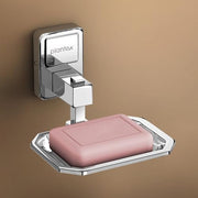 Plantex 304 Grade Stainless Steel Wall Mounted Soap Holder for Bathroom/Soap Dish Stand/Soap Case/Bathroom Accessories - Darcy (Chrome)