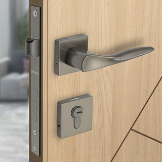 Plantex Premium Door Lock with 3 Years of Warranty/Main Door Lock for Home/Mortise Locks for Door - (PT-002- Satin -Black)