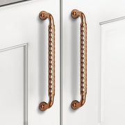 Plantex Cabinet Handle/Kitchen Cabinet Door Handle/Wardrobe/224 mm Cupboard Handle/Door Pull-Push Handle for Home/Office - Pack of 2 (Rose Gold)
