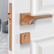 Plantex Premium Door Lock with 3 Years of Warranty/Main Door Lock for Home/Mortise Lock for Door - Main Door Lock Set (7094 - Pvd Choco & Satin Black Matt)