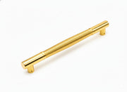Plantex Main Door Handle/Stainless Steel & Aluminium Door Handle/450mm Pull-Push Handle for Home/Office/Hotel - Pack of 1 (DTMD-411, Brass Antique & Gold)