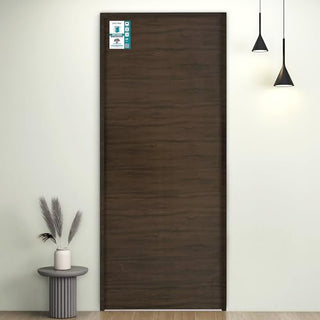 Plantex WPC Doors for Bathroom (25 mm - Thickness)/Waterproof and Termiteproof/2.5x7 Feet Wooden Finished Door for Home/Balcony/Office/Kitchen,Density-600 (30x84 inch,22 kg- Charcoal Oak)