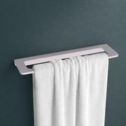 Plantex 20 Inch Acrylic Towel Hanger for Bathroom/Towel Rod for Kitchen/Napkin Holder/Stand/Towel Bar for Bathroom - Pack of 1 (VIG-126, Grey)