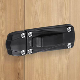 Plantex Heavy Duty Door Stopper/Door Latch for Main Door/Door Lock Latch for Home and Office Doors - Pack of 1 (205 - Black)