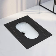 Plantex Indian Toilet Pan/Orrisa Pan for Bathroom/Household Squatting Pan/Sintered Stone Base Ceramic Sanitaryware Toilet - (WC-02)