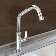 Plantex LEA-712 Pure Brass Kitchen Sink Tap with 360° Swivel Spout for Kitchen Tape with Water Saving Aerator with Teflon Tape-7 Year Warranty by Plantex (Chrome)