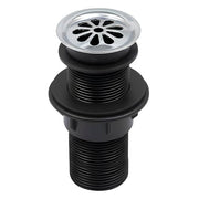 Plantex 6 Inch Waste Coupling for Washbasin/Nylon Thread Body with Brass Head Coupling/Coupling for Sink - Pack of 1 (BH-1116, Chrome)