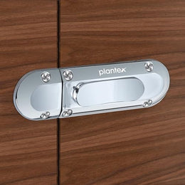 Plantex Door Latch Lock/Baby Latch for Bathroom/Door Latches for Home/Bedroom/Office/Door Chitkani - Pack of 1 (Chrome)