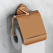 Plantex J4 Stainless Steel Toilet Paper Holder for Bathroom/Tissue Holder for Washroom/Toilet roll holder for Wall Mounted/Bathroom Accessories (PVD Rose Gold Finish) Angel