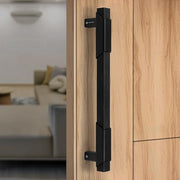 Plantex Door Handle/14 Inch Main Door Handle/Aluminium Door Handle/Pull-Push Door Handle/Door Accessories/3 Years Warranty (Pack of 1, Black)