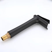 Plantex Designer Pure Brass High Neck Pillar Water Tap for Wash Basin/Single Handle Hot & Cold Basin Mixer ÃƒÂ¢Ã¢â€šÂ¬Ã¢â‚¬Å“ (Black)