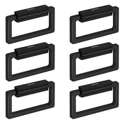 Plantex Rajwadi Drawer Kadi/Drawer Handle/Kadi for Drawers/Pull-Push Kadi for Home/Office Cabinet - Pack of 6 (SH-344, Z-Black)