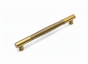 Plantex Main Door Handle/Stainless Steel & Aluminium Door Handle/450mm Pull-Push Handle for Home/Office/Hotel - Pack of 1 (DTMD-411, Brass Antique & Gold)