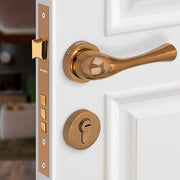 Plantex Main Door Lock Set with 3 Keys/Mortise Door Lock for Home/Office/Hotel (7054 â€“ PVD Choco)