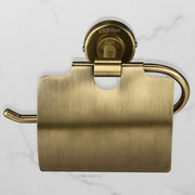 Plantex 304 Grade Stainless Steel Toilet Paper Roll Holder for Bathroom/Tissue Paper Holder/Bathroom Accessories - Daizy (Antique)