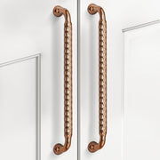 Plantex Cabinet Handle/Kitchen Cabinet Door Handle/Wardrobe/288 mm Cupboard Handle/Door Pull-Push Handle for Home/Office - Pack of 2 (Rose Gold)