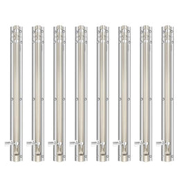 Plantex Heavy Duty 12-inch Joint-Less Tower Bolt for Wooden and PVC Doors for Home Main Door/Bathroom/Windows/Wardrobe - Pack of 8 (703, Silver - Chrome)