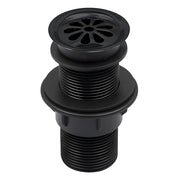 Plantex 4 Inch Waste Coupling for Washbasin/Nylon Thread Body with Brass Head Coupling/Coupling for Sink - Pack of 1 (BH-1116, Black)