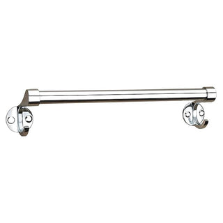 Plantex Stainless Steel Towel Hanger for Bathroom/Single Towel Rod/Bar/Towel Stand/Bathroom Accessories(18 Inch-Chrome)