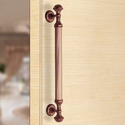 Plantex Heavy Duty Main Door Handle - 21.5 Inch Pull Push Handle for Wooden & Glass Doors, Pack of 1 (320 - Brass Antique Finish)
