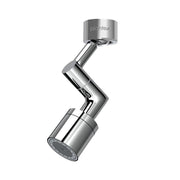 Plantex Tap Aerator for Kitchen/Tap Extender for Kitchen Sink/Tap Extension for Kitchen/Water Saving Movable Sink Faucet/Fits F22 and M24 mm tap (XL-2042/Chrome)