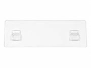 Plantex Self-Adhesive Double Sticker for Bathroom/Hanger for Bedroom/Livingroom/Magic Sticker for Wall/Strong Magic Adhesive Sticker for Kitchen Corner Shelf -Pack of 1 (22x7cm)