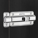 Plantex Premium Heavy Duty Door Stopper/Door Lock Latch for Home and Office Doors/Baby Latch - Pack of 1 (Chrome)