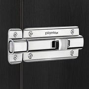 Plantex Premium Heavy Duty Door Stopper/Door Lock Latch for Home and Office Doors/Baby Latch - Pack of 1 (Chrome)