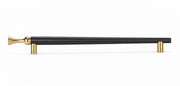 Plantex Main Door Handle/Stainless Steel & Aluminium Door Handle/600mm Pull-Push Handle for Home/Office/Hotel - Pack of 1 (DTMD-413, Black & Gold)