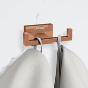 Plantex 304 Grade Stainless Steel Hooks for Hanging Clothes/Hanger for Bathroom/Hooks for Wall/Hooks/Bathroom Accessories - Benz (Rose Gold)