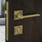Plantex Premium Door Lock with 3 Years of Warranty/Main Door Lock for Home/Mortise Lock for Door - Main Door Lock Set(7105 - Brass Antique)