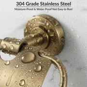 Plantex 304 Grade Stainless Steel Toilet Paper Roll Holder for Bathroom/Tissue Paper Holder/Bathroom Accessories - Daizy (Antique)