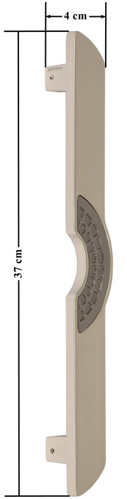 Plantex Ultron Door Handle/15 Inch Main Door Handle/Pull Push Door Handle/3 Years Warranty Pack of 1 (316,Satin and Grey Finish)