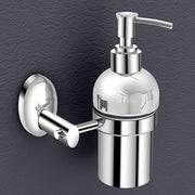 Plantex 304 Grade Stainless Steel Silver Wash Basin Handwash Holder/Wall Mounted Dispenser/Bathroom Accessories - Oreva (Chrome)