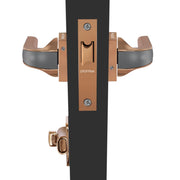 Plantex Heavy Duty Door Lock for Bathroom and Balcony/Mortise Keyless Door Lock for Home/Store Room/Balcony/Office with Baby Latch (7091 ÃƒÂ¢Ã¢â€šÂ¬Ã¢â‚¬Å“ PVD Choco & Satin Black Matt)