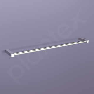 Plantex Stainless Steel Towel Hanger for Bathroom/Single Towel Rod/Towel Bar/Bathroom Accessories (18 Inch-Chrome - 1004)