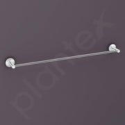 Plantex Stainless Steel Towel Holder for Bathroom/24 Inch Single Towel Rod/Towel Hanger/Stand/Bathroom Accessories - Pack of 1 (Chrome)