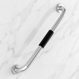 Plantex High Grade Stainless Steel Grab Bar for Toilet with Grip/20-inch Anti-Slip Handle for Bathroom Support - Pack of 1 (Chrome)