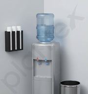 Plantex Metal Cup Holder/Cup Organizer for Kitchen/Cup Holder for Kitchen/3 Column- (Black)