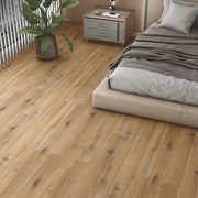Plantex SPC Tiles for Floor/Interlocking Sound Insulated Flooring Plank/Click N Lock Wooden Flooring for Livingroom/Kitchen-30 Square Feet/10 Tiles,Aurora Craft-DIY Installation(Water&Fire Resistant)