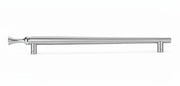 Plantex Main Door Handle/Stainless Steel & Aluminium Door Handle/450mm Pull-Push Handle for Home/Office/Hotel - Pack of 1 (DTMD-413, Satin Steel & Chrome)