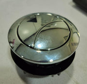 Plantex Flush Push Button/58mm Round Dual Push Button for Flush Tank/Water-Saving Technology â€“ Pack of 1 (Chrome)