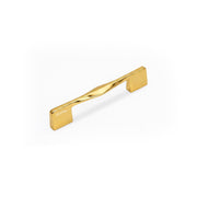 Plantex Cabinet Handle/96mm Handle for Drawer/Wardrobe/Kitchen Handle/Pull-Push Handle for Home/Office - Pack of 1 (Gold)