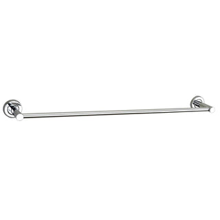 Plantex Stainless Steel Heavy Single Towel Rod/Towel Hanger for Bathroom/Towel Bar/Stand/Bathroom Accessories (24 Inch - Chrome Finish) - Pack of 3