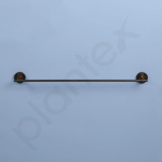 Plantex Brass with 304 Grade Stainless Steel Towel Hanger for Bathroom/Towel Rod for Kitchen/Towel Holder/Bathroom Accessories - RDAB (Matt Black & Rose Gold)