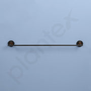 Plantex Brass with 304 Grade Stainless Steel Towel Hanger for Bathroom/Towel Rod for Kitchen/Towel Holder/Bathroom Accessories - RDAB (Matt Black & Rose Gold)