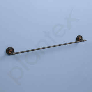 Plantex Brass with 304 Grade Stainless Steel Towel Hanger for Bathroom/Towel Rod for Kitchen/Towel Holder/Bathroom Accessories - RDAB (Matt Black & Rose Gold)