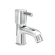 Plantex Brass Spindle Pillar Tap for Wash Basin with Water Saving Aerator/Tabletop Wash Basin tap/Bathroom Tap-(MKS-1273-Chrome)